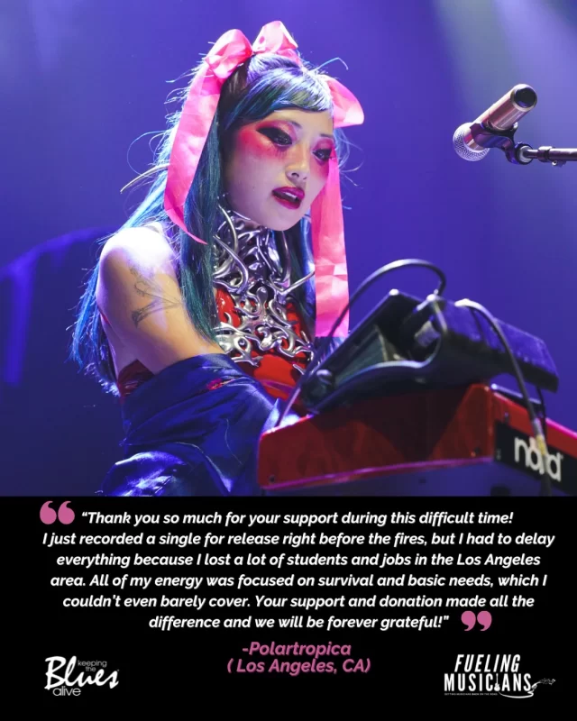 Check out another message from one of our Fueling Musician recipients! Thank you for helping artists through these difficult times!